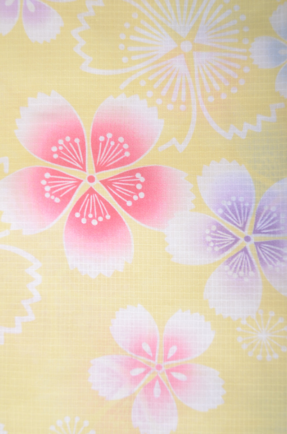 Girls yukata and obi belt set / GY #80 (9-10)