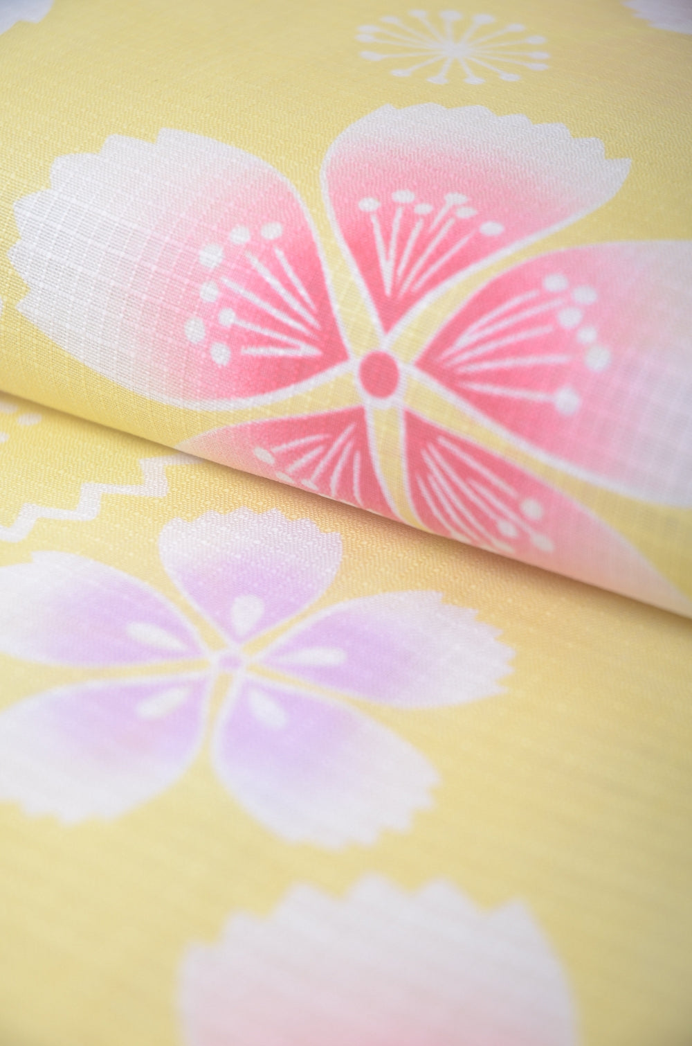 Girls yukata and obi belt set / GY #80 (13-14)