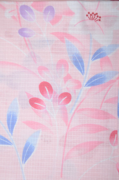 Girls yukata and obi belt set / GY #81 (13-14)