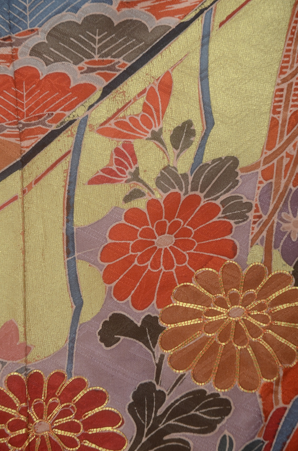 Long-sleeved kimono 6 items set / Furisode / FK#2-248