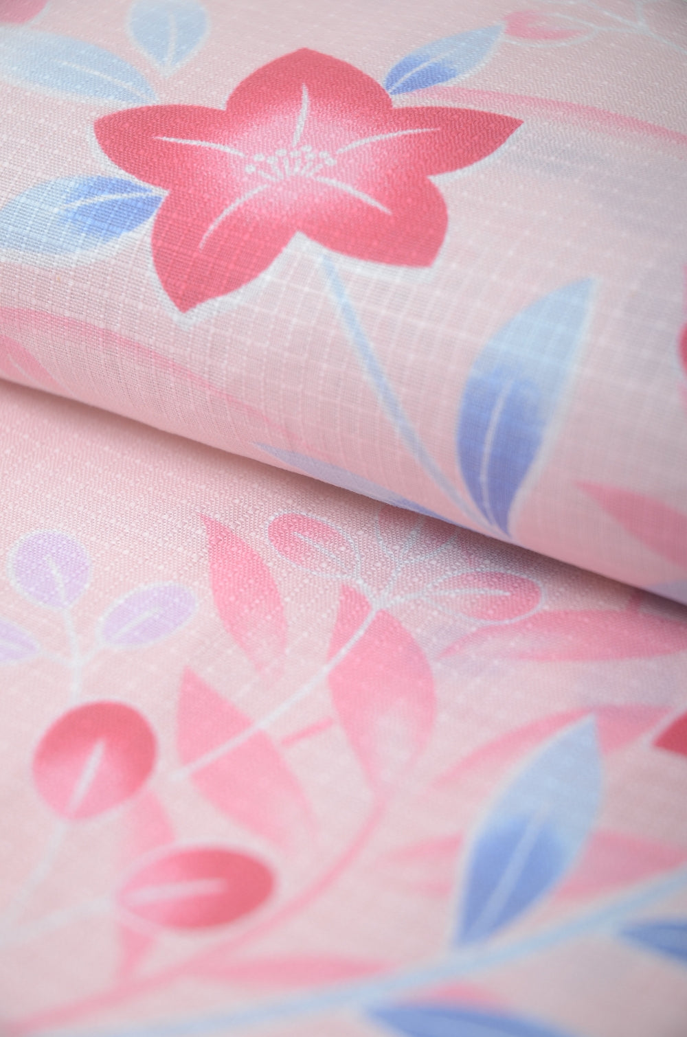 Girls yukata and obi belt set / GY #81 (13-14)