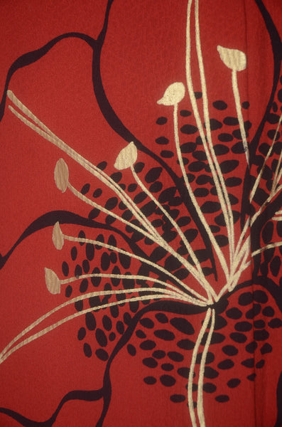 Long-sleeved kimono 6 items set / Furisode / FK#2-254