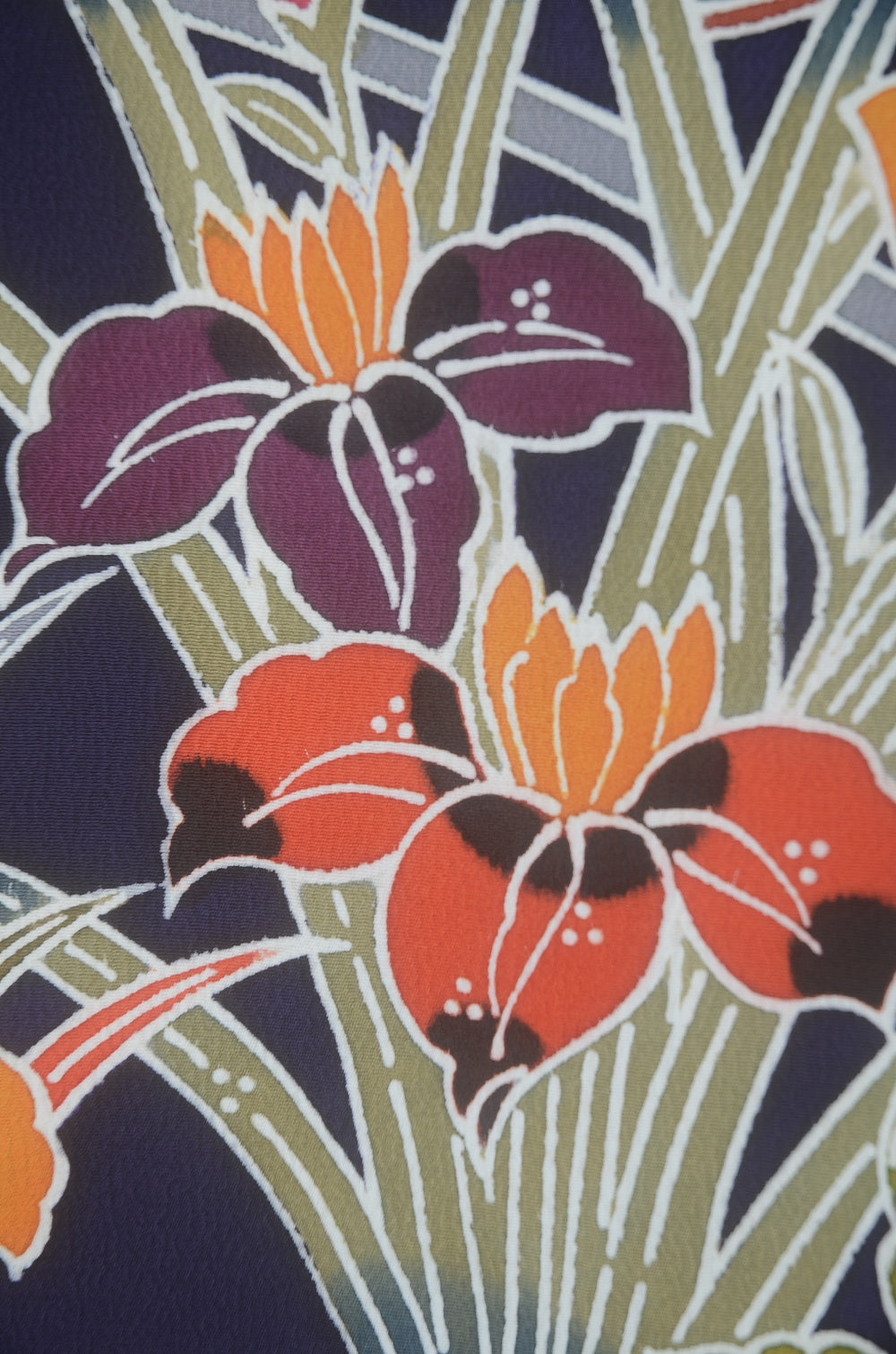 Long-sleeved kimono 6 items set / Furisode / FK#2-256