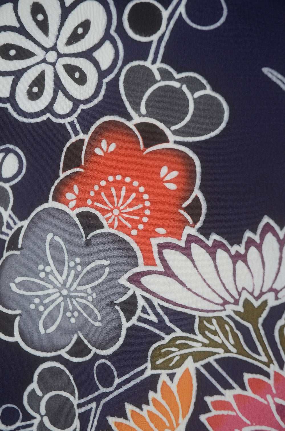 Long-sleeved kimono 6 items set / Furisode / FK#2-256