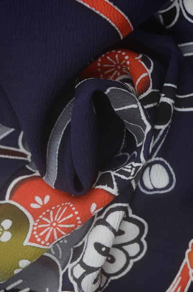 Long-sleeved kimono 6 items set / Furisode / FK#2-256