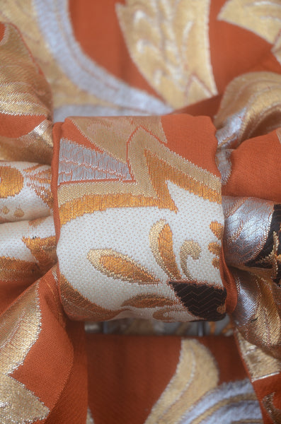 Long-sleeved kimono 6 items set / Furisode / FK#2-256