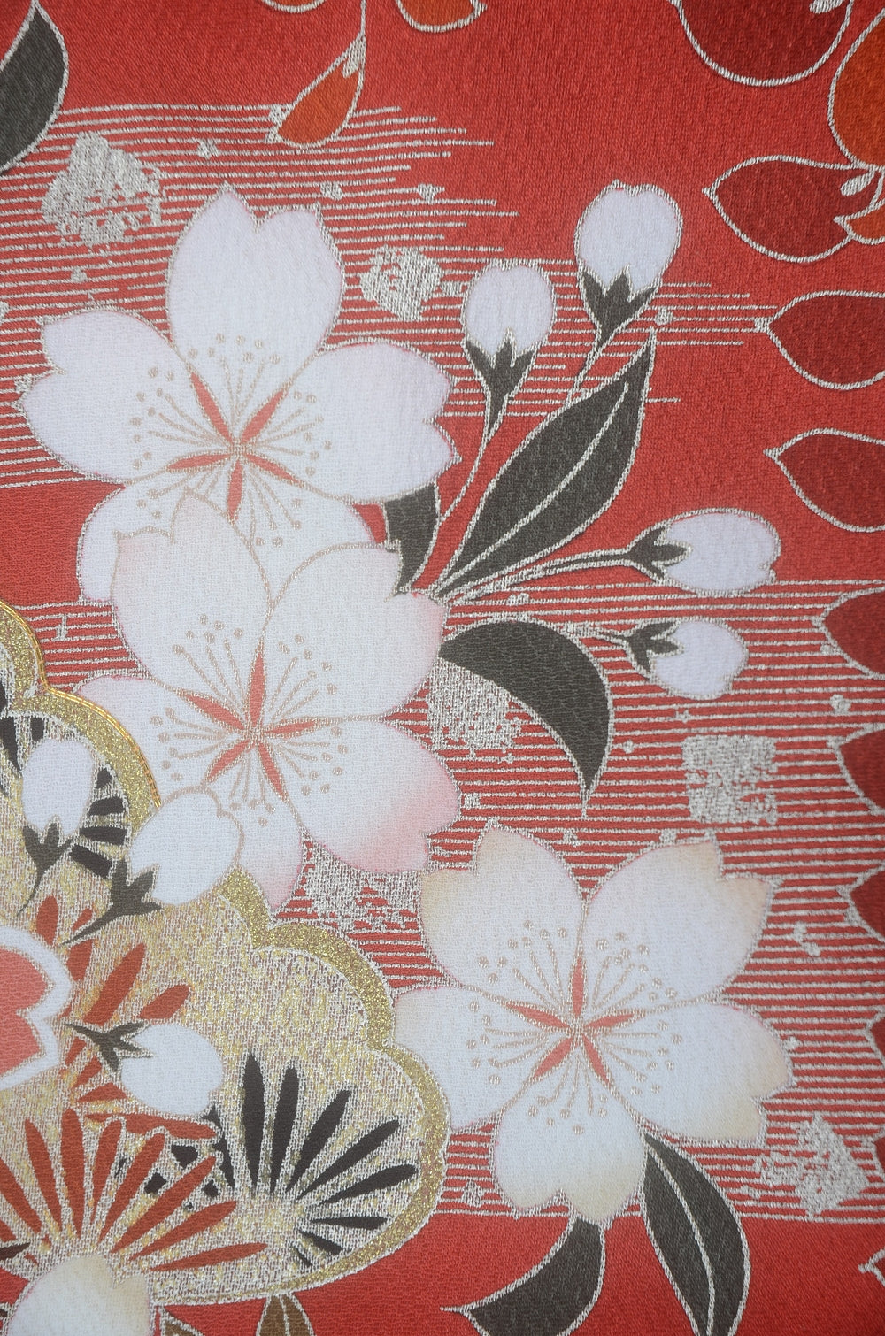 Long-sleeved kimono 6 items set / Furisode / FK#2-257