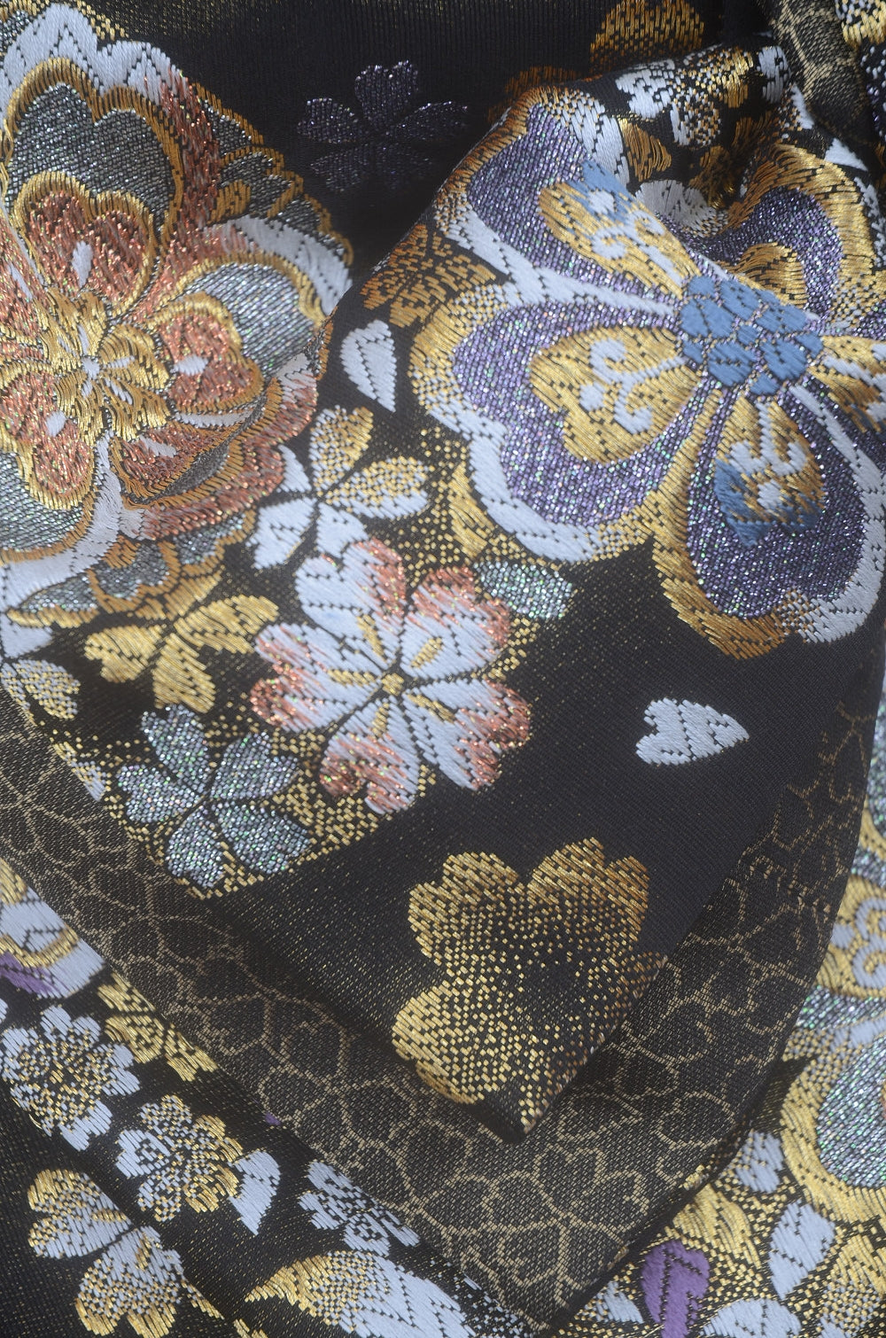 Long-sleeved kimono 6 items set / Furisode / FK#2-257