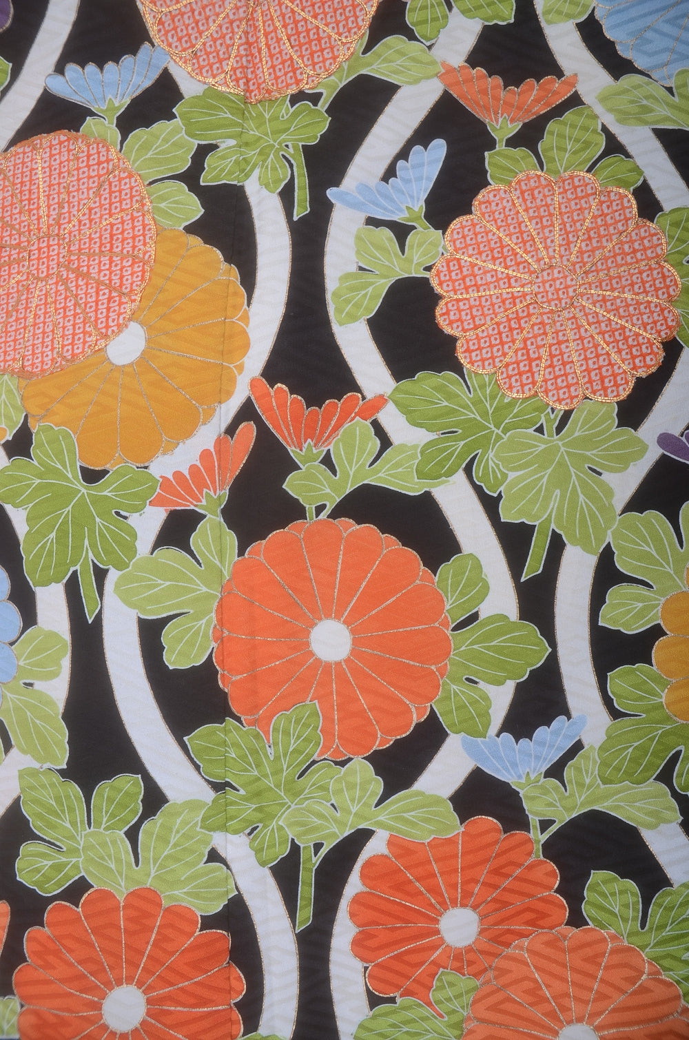 Long-sleeved kimono 6 items set / Furisode / FK#2-102