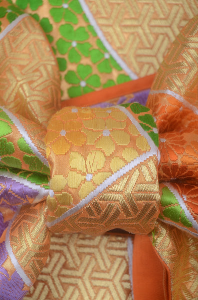 Long-sleeved kimono 6 items set / Furisode / FK#2-102