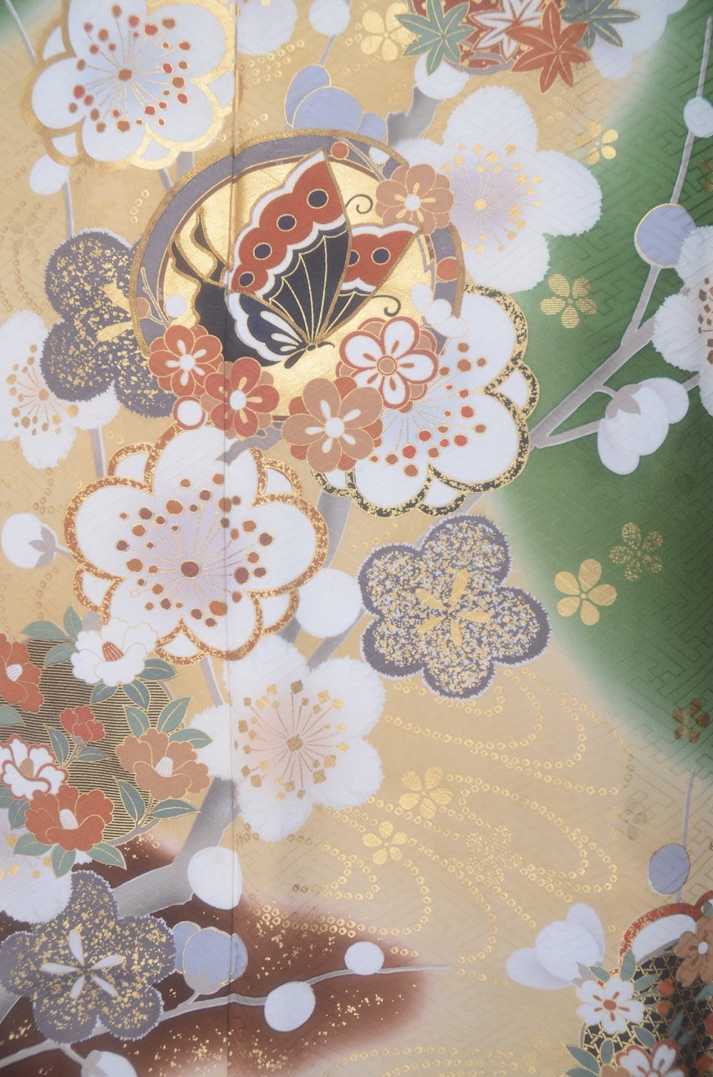 Long-sleeved kimono 6 items set / Furisode / FK#2-258