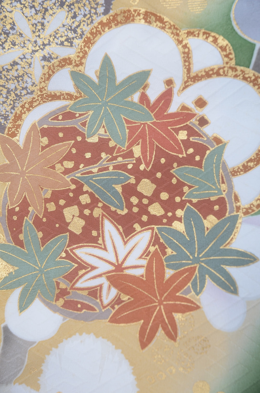 Long-sleeved kimono 6 items set / Furisode / FK#2-258