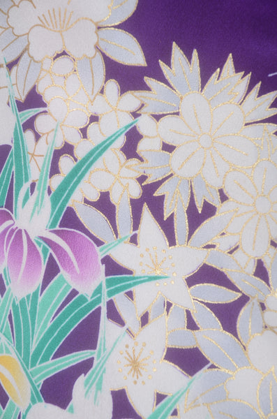 Long-sleeved kimono 6 items set / Furisode / FK#2-259