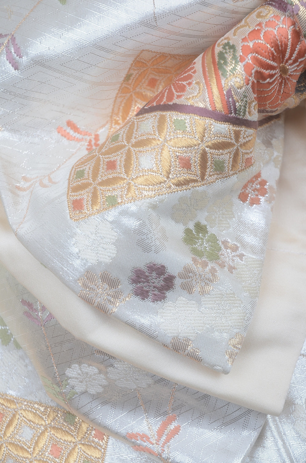 Long-sleeved kimono 6 items set / Furisode / FK#2-259