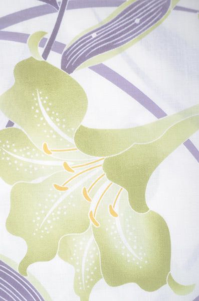 Japanese yukata kimono/ Plus size / P #393 /4L