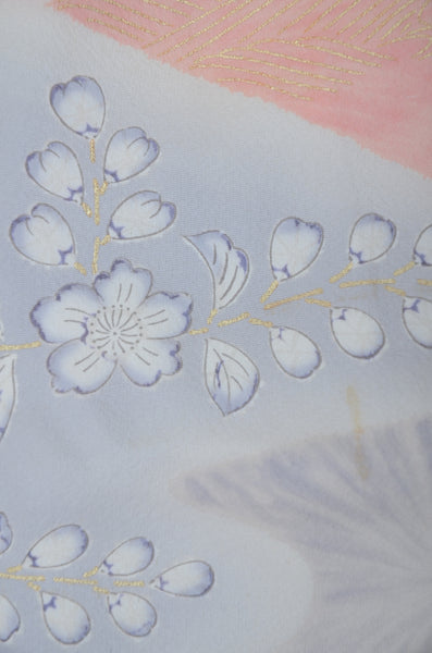 Long-sleeved kimono 6 items set / Furisode / FK#2-117