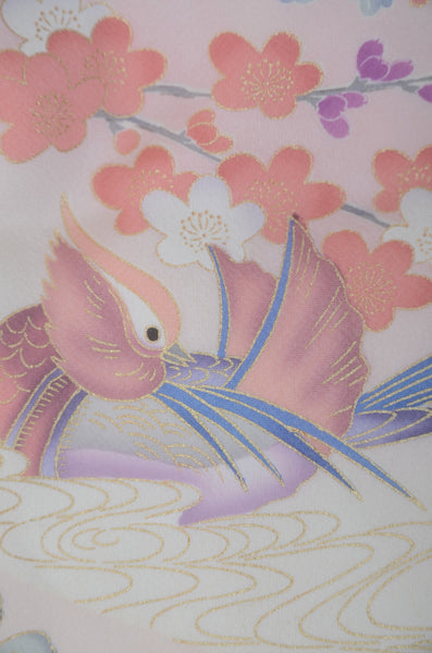 Long-sleeved kimono 6 items set / Furisode / FK#2-117