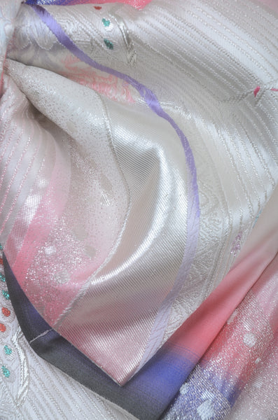 Long-sleeved kimono 6 items set / Furisode / FK#2-117