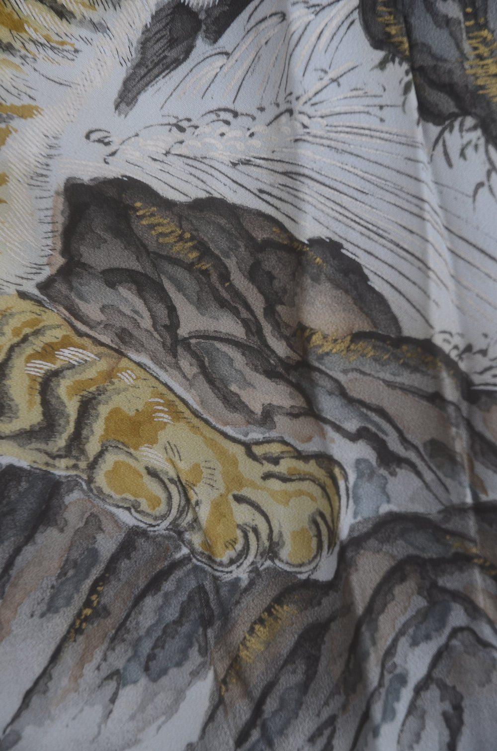 Men Undergarment / MU #1-063 Tiger & Mountain Design