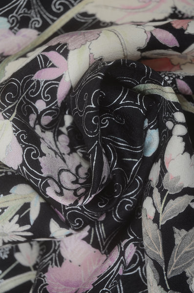 Long-sleeved kimono 6 items set / Furisode / FK#2-122