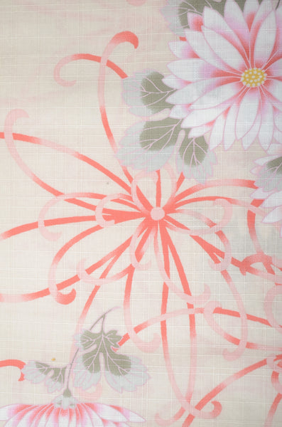 Japanese yukata kimono / D #192