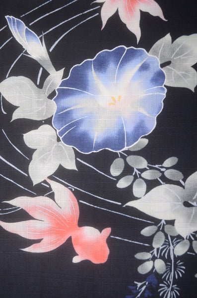 Japanese yukata kimono / D #194