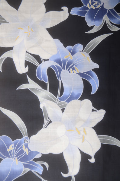 Japanese yukata kimono / D #196