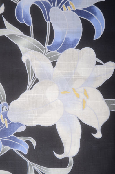 Japanese yukata kimono / D #196