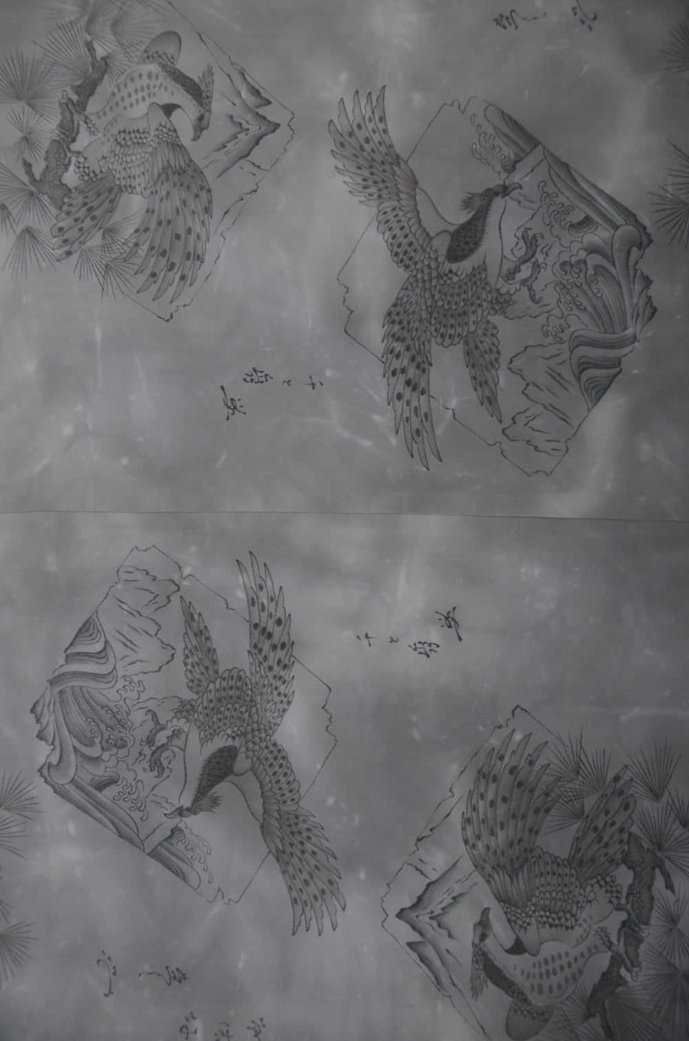 Jacket, kimono, hakama set / JKH #1-370