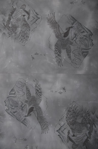 Jacket, kimono, hakama set / JKH #1-370