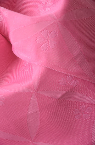 Obi belt and geta sandals set : Pre-tied / Pink #12