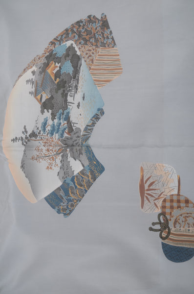 Jacket, kimono, hakama set / JKH #1-448