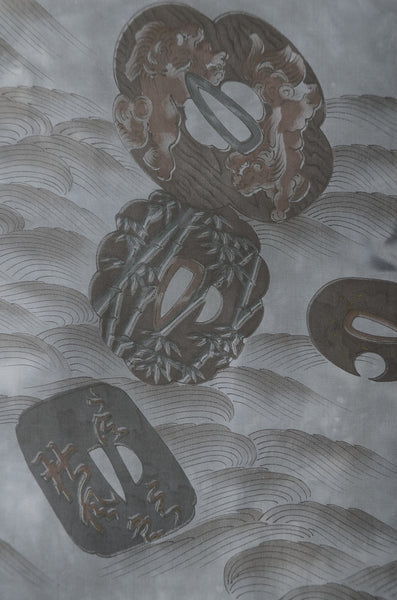 Jacket, kimono, hakama set / JKH #1-390