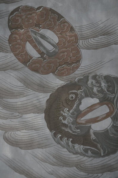 Jacket, kimono, hakama set / JKH #1-390