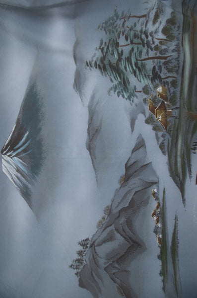 Jacket, kimono, hakama set / JKH #1-451