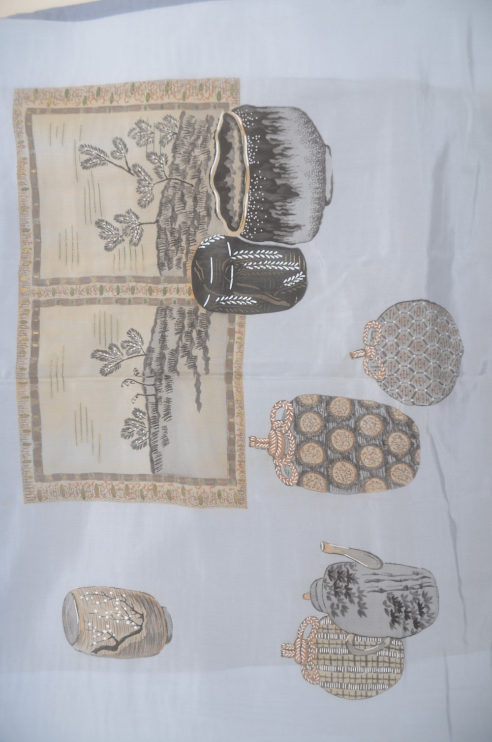 Jacket, kimono, hakama set / JKH #1-462