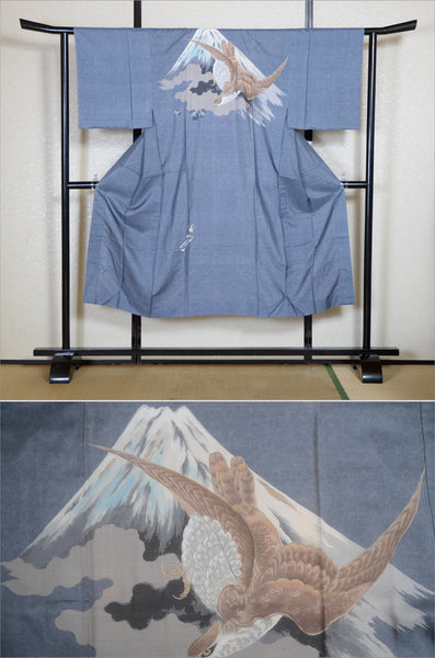 Men Undergarment / MU #1-069 Mt. Fuji & Hawk Design