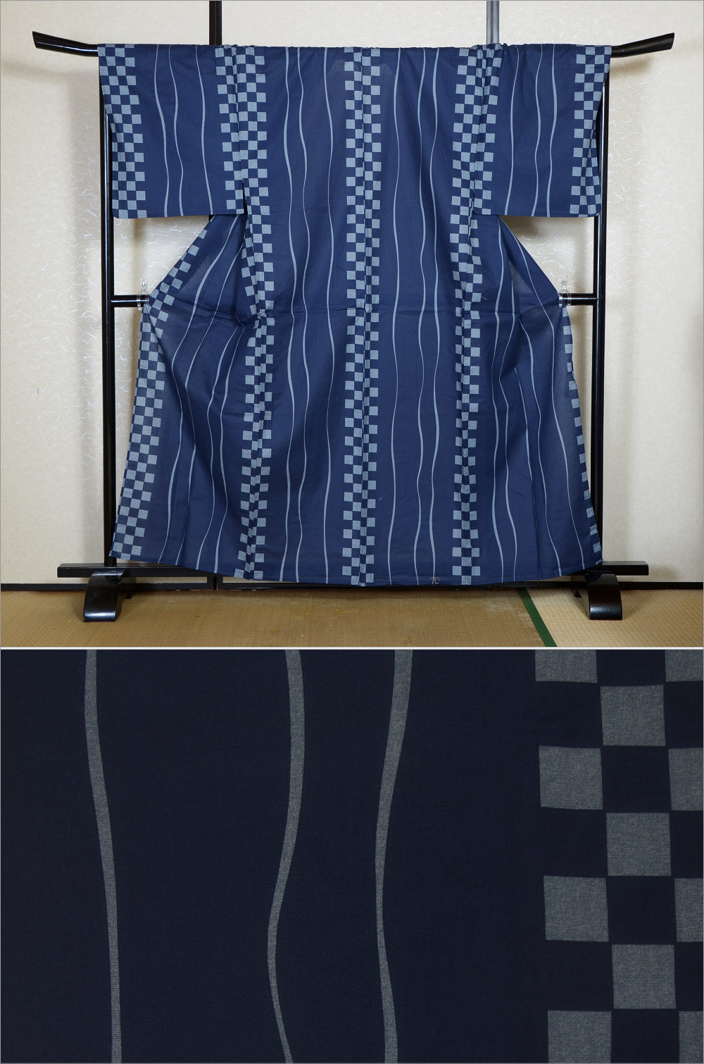 Men yukata kimono / MB #917 /3L