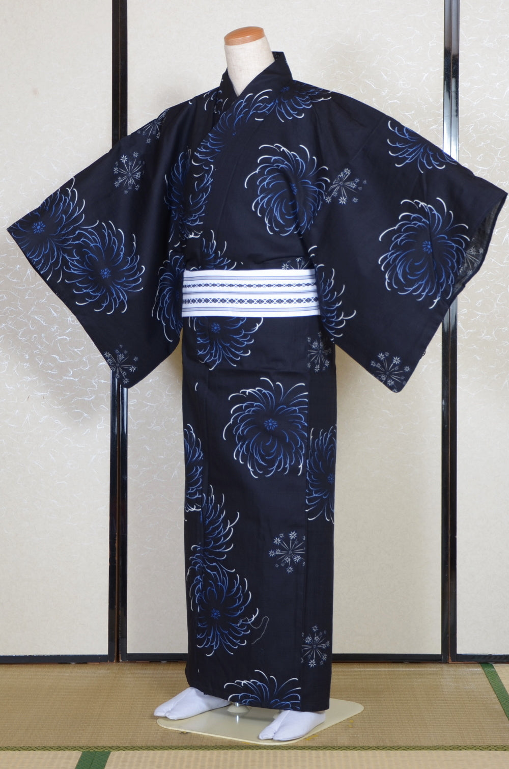 Men yukata kimono / MB #898 /3L