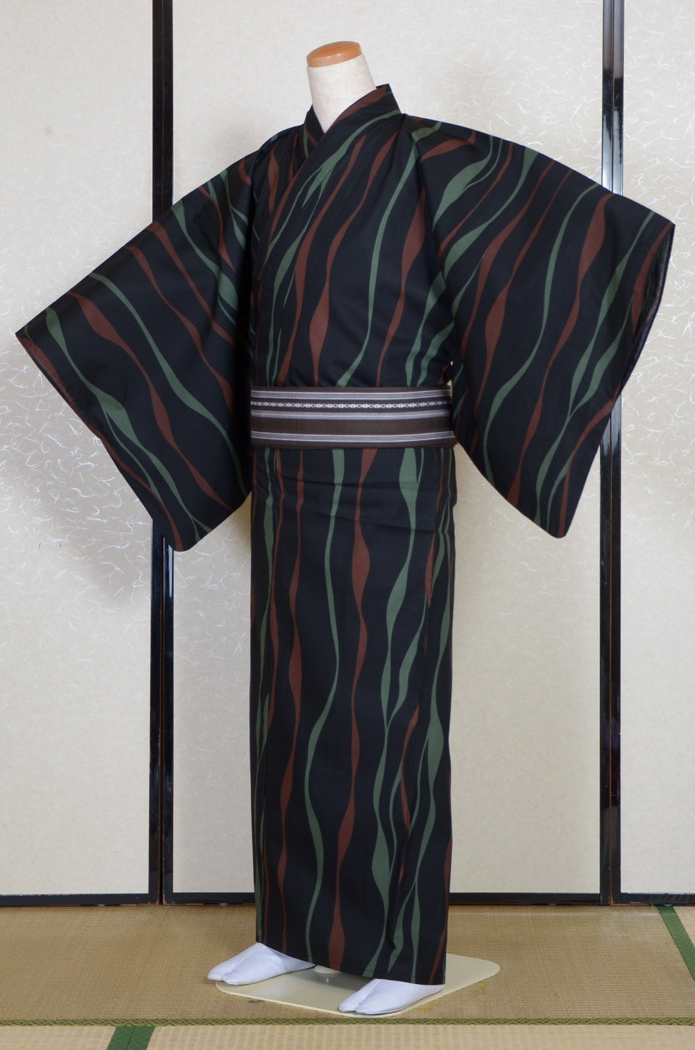 Men yukata kimono / MB #909 /4L