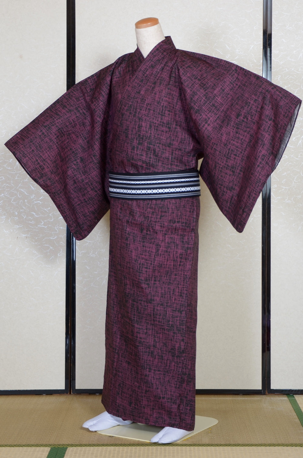 Men yukata kimono / MB #907 /4L