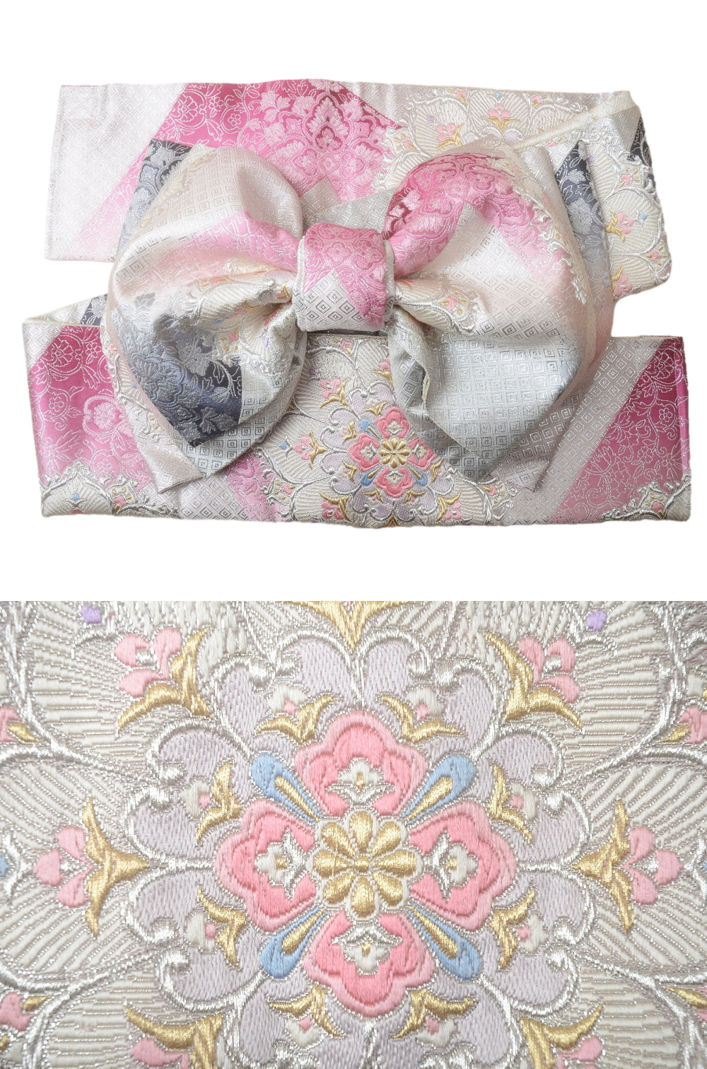 Traditional obi ( Pre-tied ) / TM #84