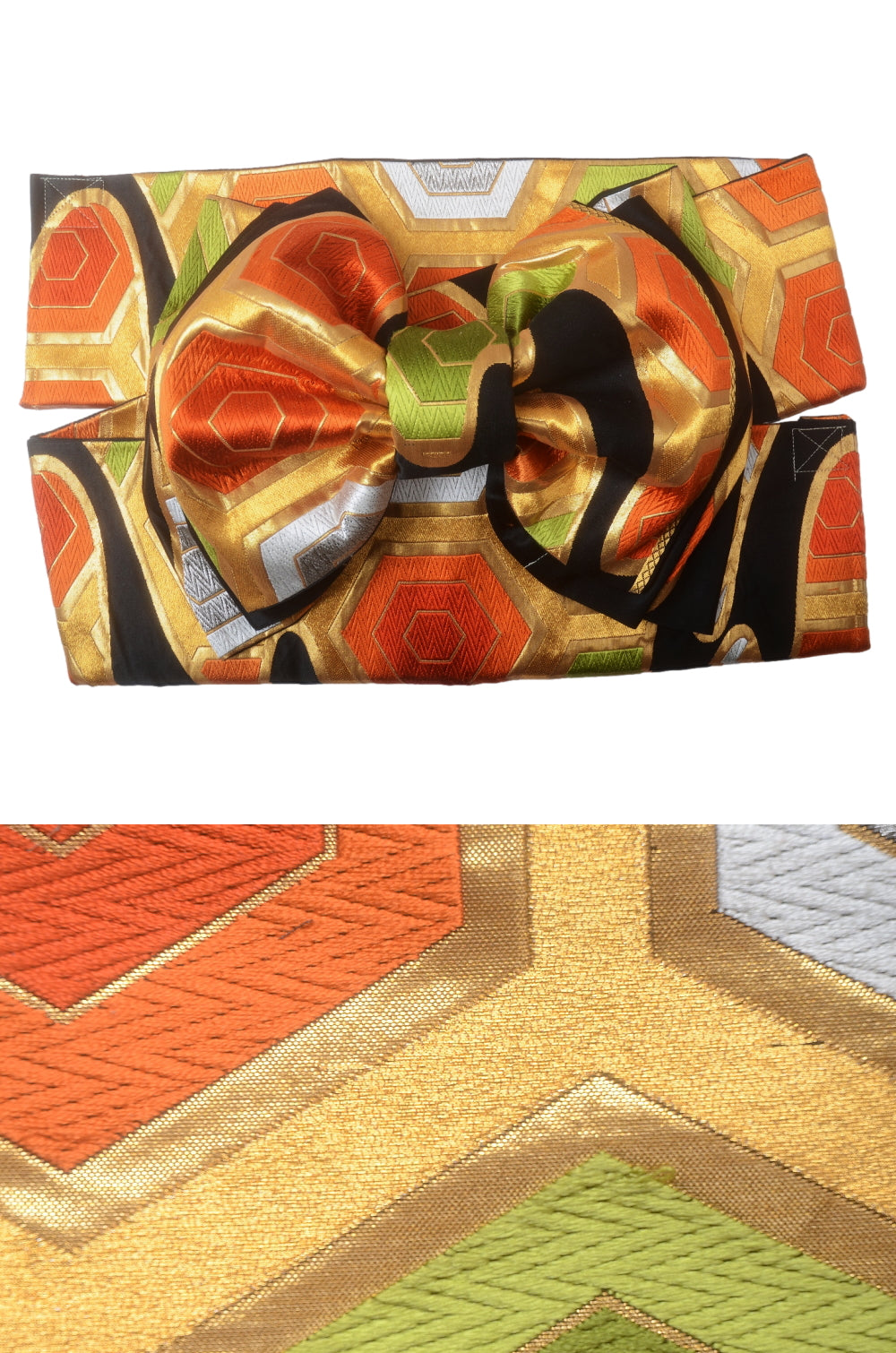Traditional obi ( Pre-tied ) / TM #106