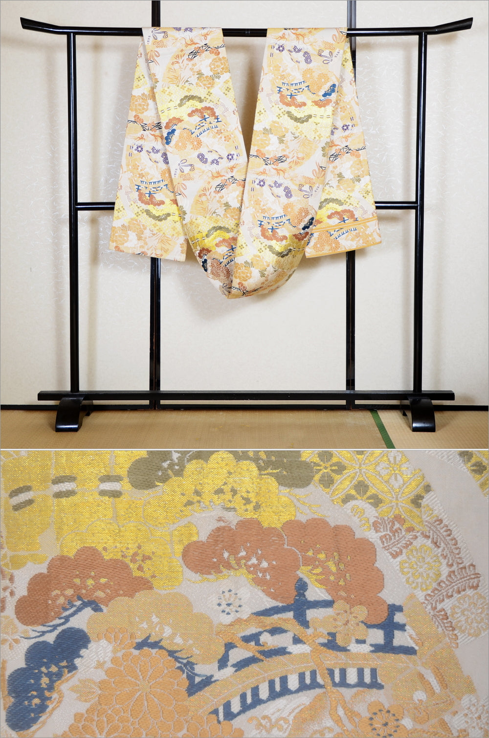 Traditional obi belt / TO #1-494