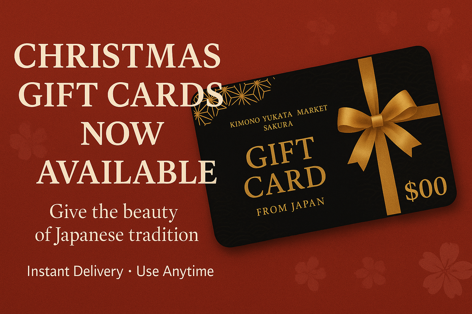 Kimono Yukata Market Sakura – Digital Gift Card