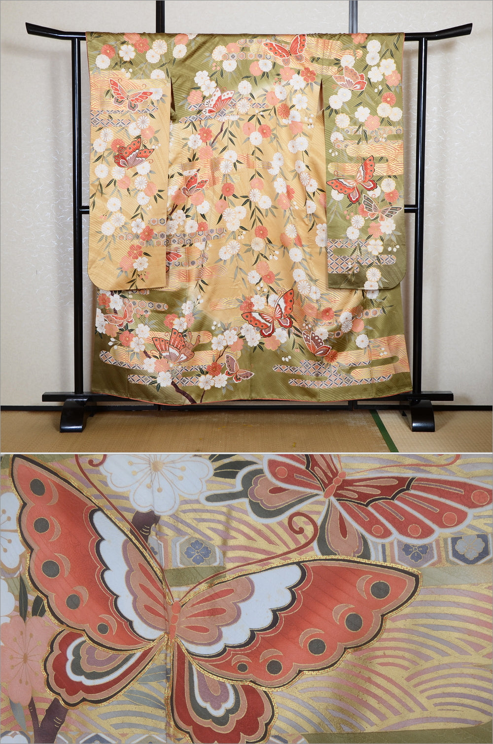 Long-sleeved kimono / Furisode / FK#2-359