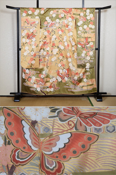 Long-sleeved kimono / Furisode / FK#2-359