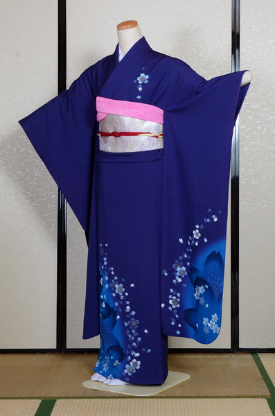 Long-sleeved kimono 6 items set / Furisode / FK#2-242