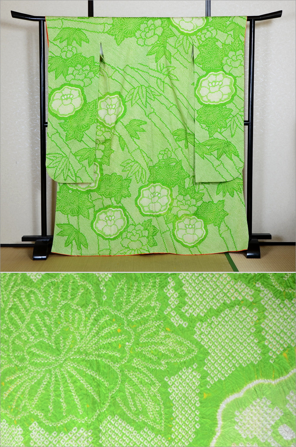 Long-sleeved kimono / Furisode / FK#1-986