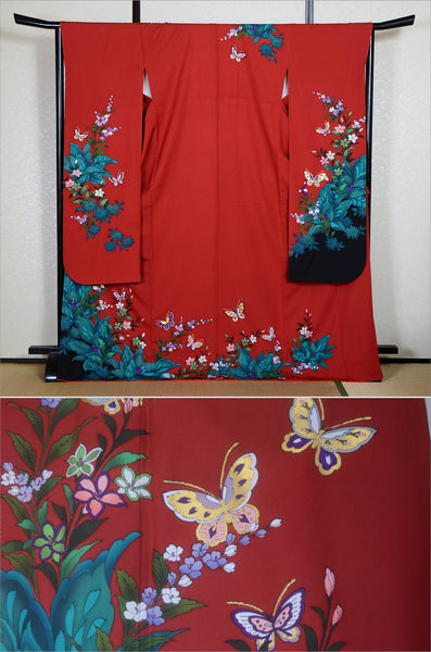 Long-sleeved kimono / Furisode / FK#2-079